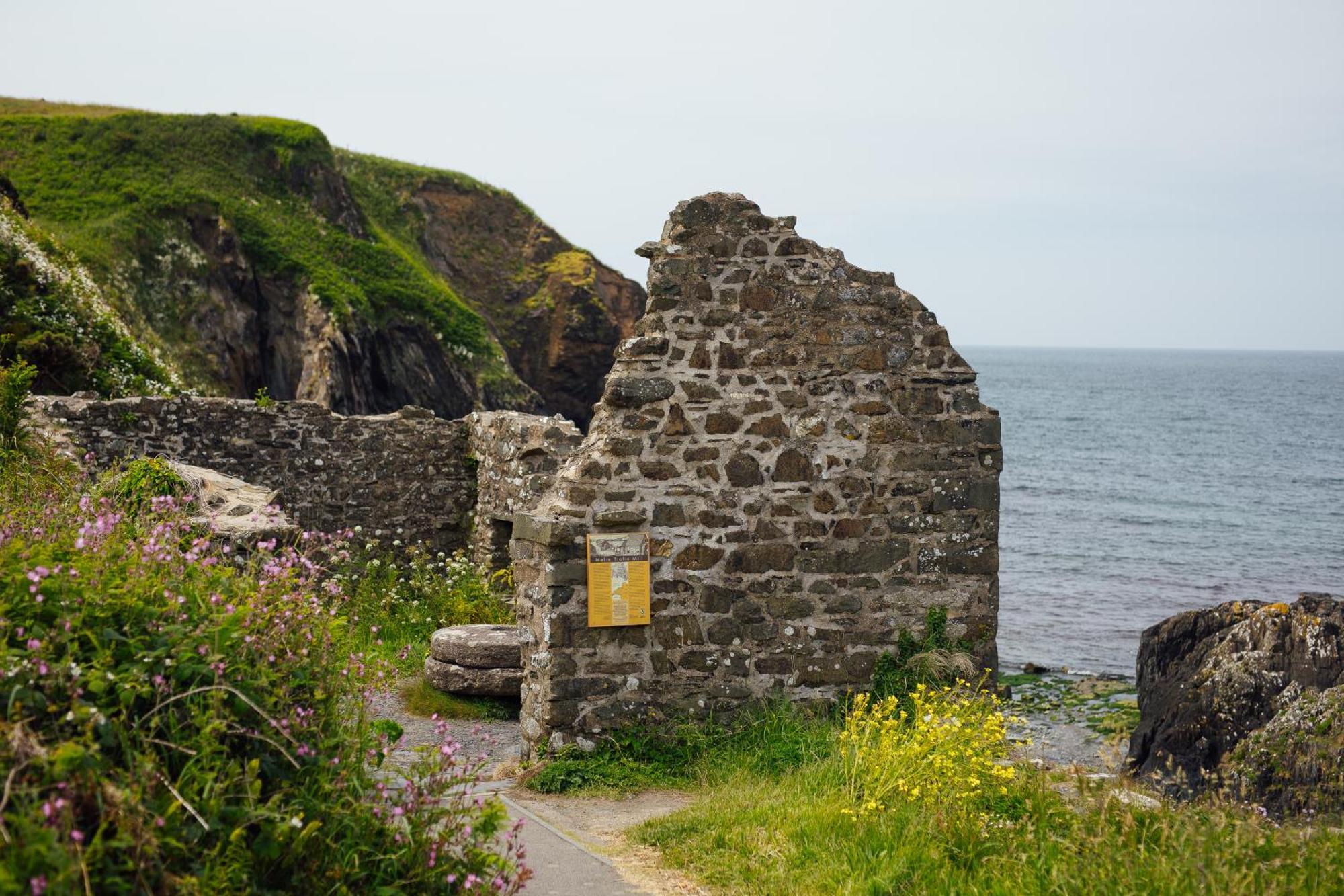 Cliff-Top Cottage On Coast Path W/Panoramic Views Trevine Exterior photo
